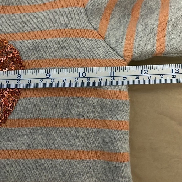 𝅺gymboree Glitter Sequin Pumpkin Dress Girls Size 4 - Picture 6 of 7